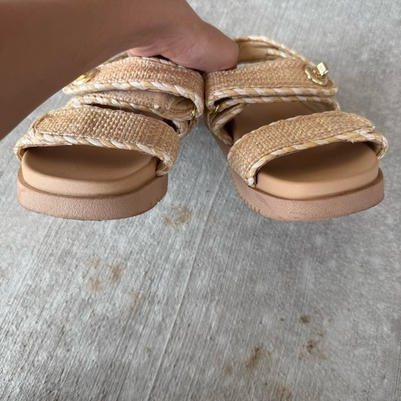 a new day Beige Raffia Strap Sandals - Picture 3 of 5